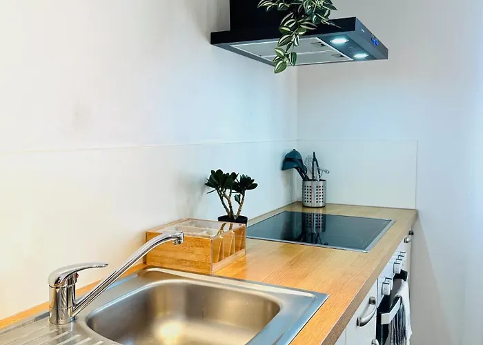 Walnuss Apartment- Wachmaschine- Parkplatz- Balkon Appartement *